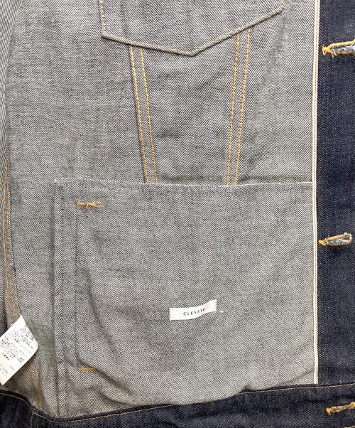CLESSTE（クレスト）CLESSTE (クレスト) XXXL SELVEDGE DENIM TRUCKER JACKET インディゴ サイズ:不明の古着・服飾アイテム