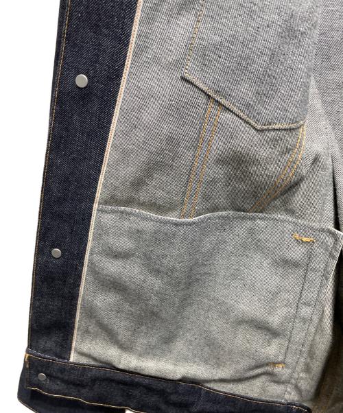 CLESSTE（クレスト）CLESSTE (クレスト) XXXL SELVEDGE DENIM TRUCKER JACKET インディゴ サイズ:不明の古着・服飾アイテム