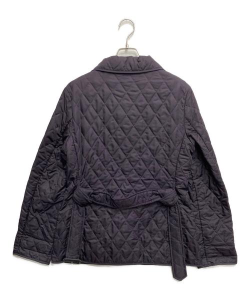 BURBERRY LONDON（バーバリーロンドン）BURBERRY LONDON (バーバリーロンドン) 裏ノヴァチェックキルティングジャケット パープル サイズ:Mの古着・服飾アイテム