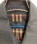 中古・古着 BURBERRY BLUE LABEL (バーバリーロンドンブルーレーベル) ステンカラーコート ブラック サイズ:L：8000円