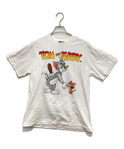 giant（ジャイアント）giant (ジャイアント) 90'sシングルステッチプリントTシャツ ホワイト サイズ:Lの古着・服飾アイテム