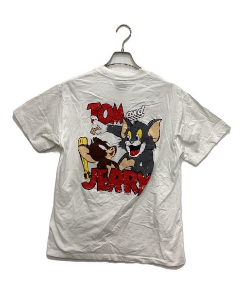 giant（ジャイアント）giant (ジャイアント) 90'sシングルステッチプリントTシャツ ホワイト サイズ:Lの古着・服飾アイテム