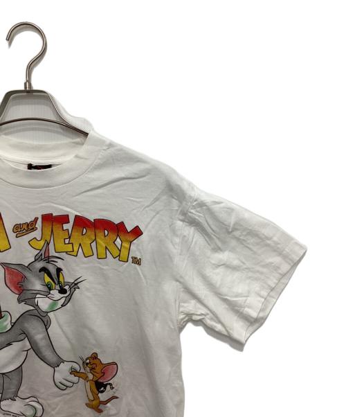 giant（ジャイアント）giant (ジャイアント) 90'sシングルステッチプリントTシャツ ホワイト サイズ:Lの古着・服飾アイテム