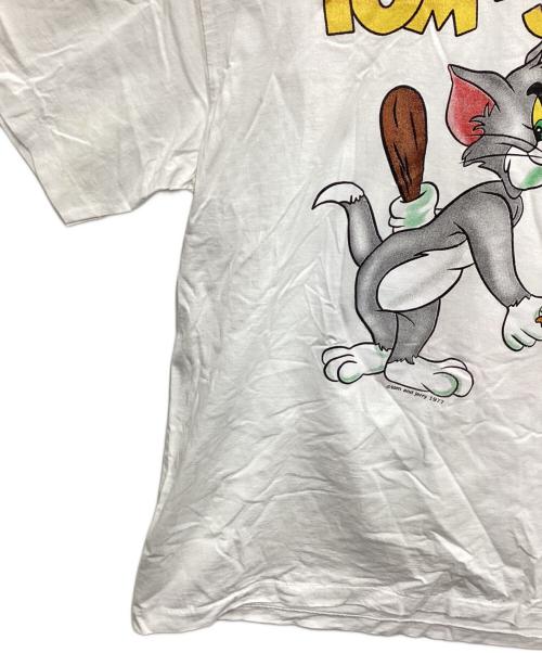 giant（ジャイアント）giant (ジャイアント) 90'sシングルステッチプリントTシャツ ホワイト サイズ:Lの古着・服飾アイテム