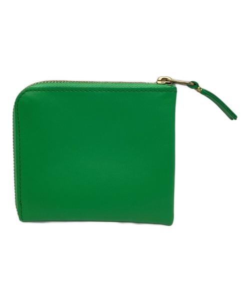 COMME des GARCONS（コムデギャルソン）COMME des GARCONS (コムデギャルソン) ラウンドファスナー財布 黄緑の古着・服飾アイテム