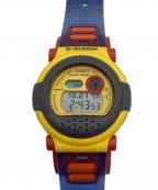 CASIOカシオ）の古着「デジタルウォッチ」｜イエロー