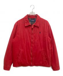 POLO RALPH LAUREN（ポロ・ラルフローレン）の古着「中綿スイングトップ」｜レッド