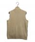 POLO GOLF (ポロ ゴルフ) フロントファーウールカシミアニットベスト ベージュ サイズ:S：9000円