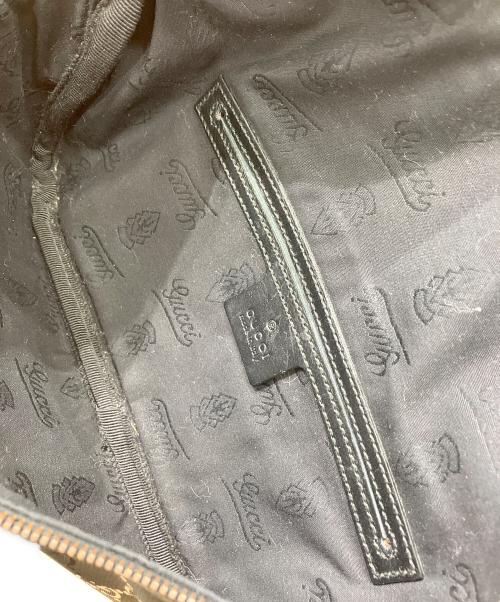GUCCI（グッチ）GUCCI (グッチ) GGスプリームウエストバッグ ブラックの古着・服飾アイテム