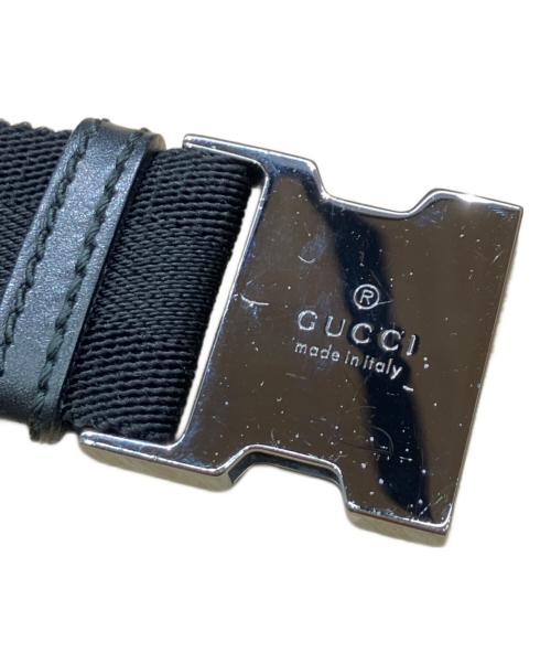 GUCCI（グッチ）GUCCI (グッチ) GGスプリームウエストバッグ ブラックの古着・服飾アイテム