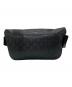 GUCCI (グッチ) GGスプリームウエストバッグ ブラック：45000円