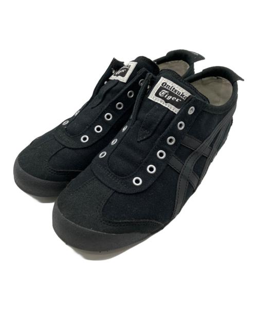 Onitsuka Tiger（オニツカタイガー）Onitsuka Tiger (オニツカタイガー) MEXICO 66 SLIP-ON ブラック サイズ:24.5の古着・服飾アイテム