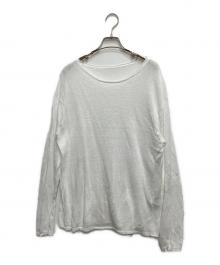 Spick and Span（スピック＆スパン）の古着「リネンコットンルーズプルオーバー」｜ホワイト