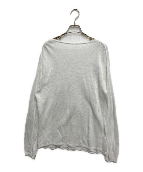 Spick and Span（スピック＆スパン）Spick and Span (スピック＆スパン) リネンコットンルーズプルオーバー ホワイト サイズ:FREEの古着・服飾アイテム