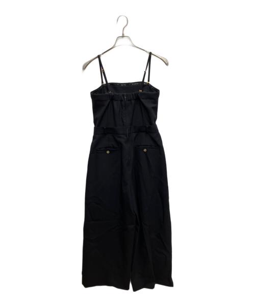 ebure（エブール）ebure (エブール) ドライウールトロピカ ベアコンビネゾン ネイビー サイズ:36の古着・服飾アイテム