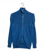 DIESELディーゼル）の古着「ドライバーズニット」｜ブルー