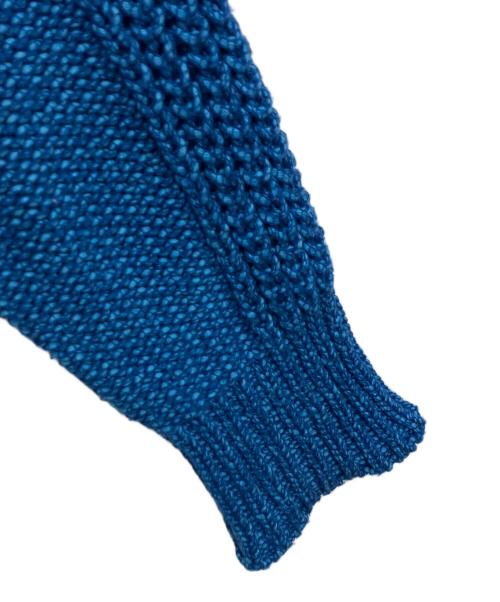 DIESEL（ディーゼル）DIESEL (ディーゼル) ドライバーズニット ブルー サイズ:Sの古着・服飾アイテム