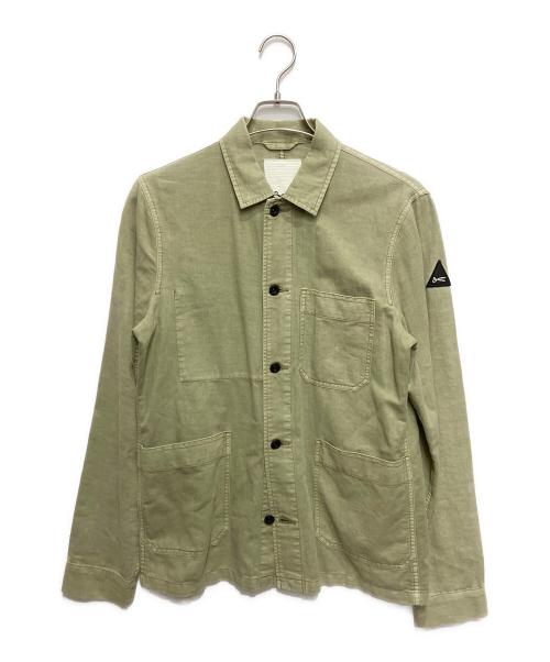 Denham（デンハム）Denham (デンハム) MAO JACKET グリーン サイズ:Mの古着・服飾アイテム