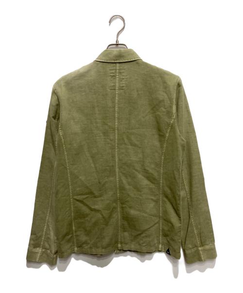 Denham（デンハム）Denham (デンハム) MAO JACKET グリーン サイズ:Mの古着・服飾アイテム