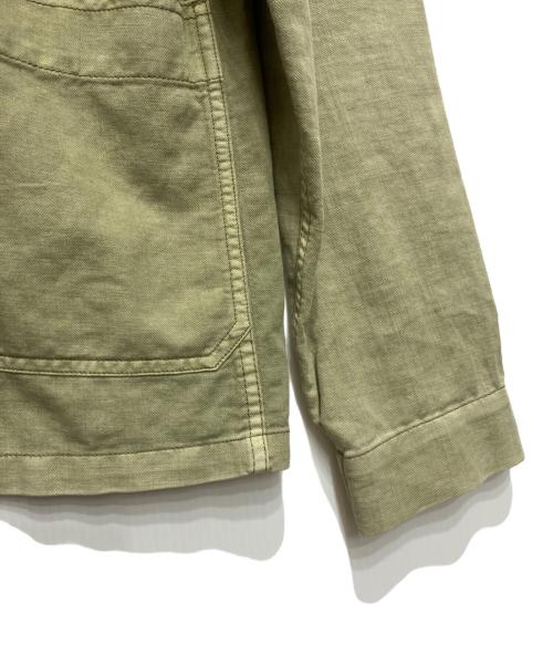 Denham（デンハム）Denham (デンハム) MAO JACKET グリーン サイズ:Mの古着・服飾アイテム