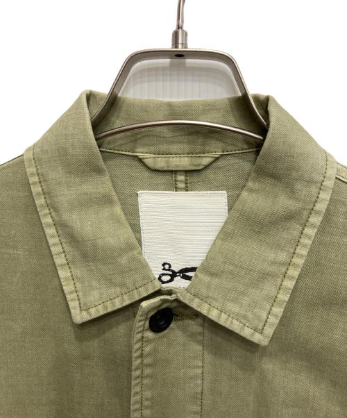 Denham（デンハム）Denham (デンハム) MAO JACKET グリーン サイズ:Mの古着・服飾アイテム