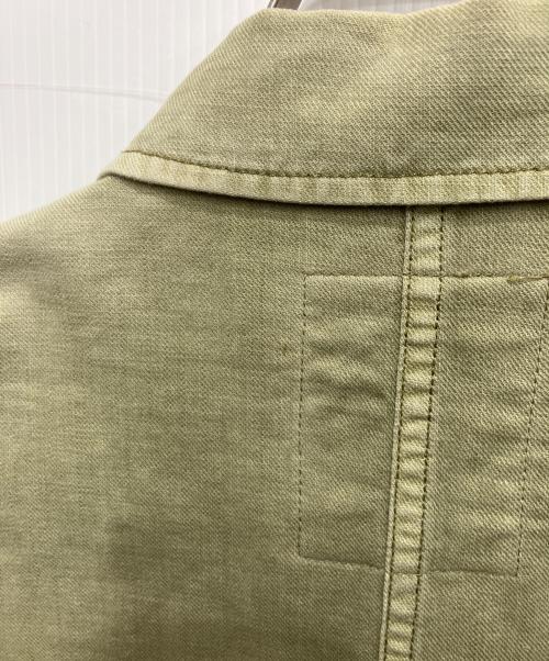 Denham（デンハム）Denham (デンハム) MAO JACKET グリーン サイズ:Mの古着・服飾アイテム