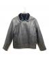 US SHEEPSKIN（USシープスキン）の古着「ムートンライダースジャケット」｜ブラウン