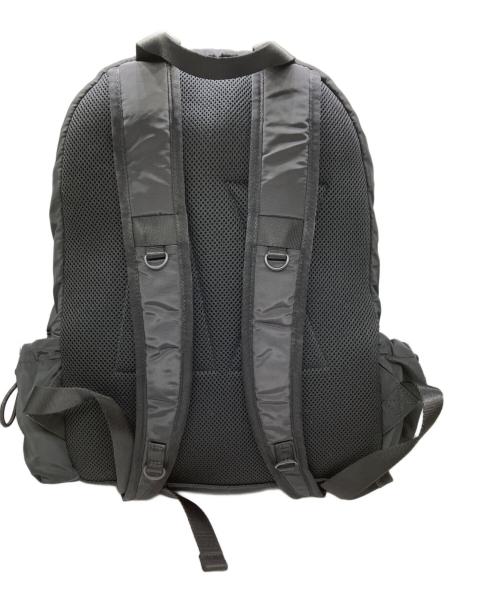 ARMANI EXCHANGE（アルマーニ エクスチェンジ）ARMANI EXCHANGE (アルマーニ エクスチェンジ) A|Xロゴ サイドドロストポケット 多機能バックパック ブラックの古着・服飾アイテム