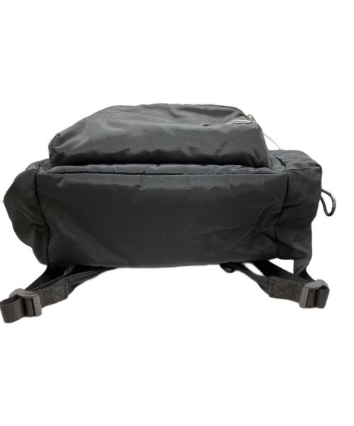 ARMANI EXCHANGE（アルマーニ エクスチェンジ）ARMANI EXCHANGE (アルマーニ エクスチェンジ) A|Xロゴ サイドドロストポケット 多機能バックパック ブラックの古着・服飾アイテム