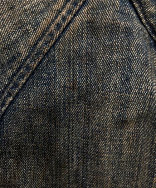 RALPH LAUREN（ラルフローレン）RALPH LAUREN (ラルフローレン) デニムトレンチコート ブルー サイズ:Mの古着・服飾アイテム