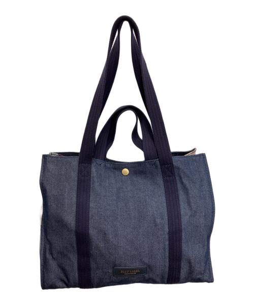 BLUE LABEL CRESTBRIDGE（ブルーレーベルクレストブリッジ）BLUE LABEL CRESTBRIDGE (ブルーレーベルクレストブリッジ) トートバッグ ネイビーの古着・服飾アイテム