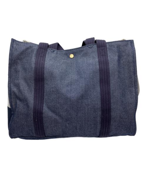 BLUE LABEL CRESTBRIDGE（ブルーレーベルクレストブリッジ）BLUE LABEL CRESTBRIDGE (ブルーレーベルクレストブリッジ) トートバッグ ネイビーの古着・服飾アイテム