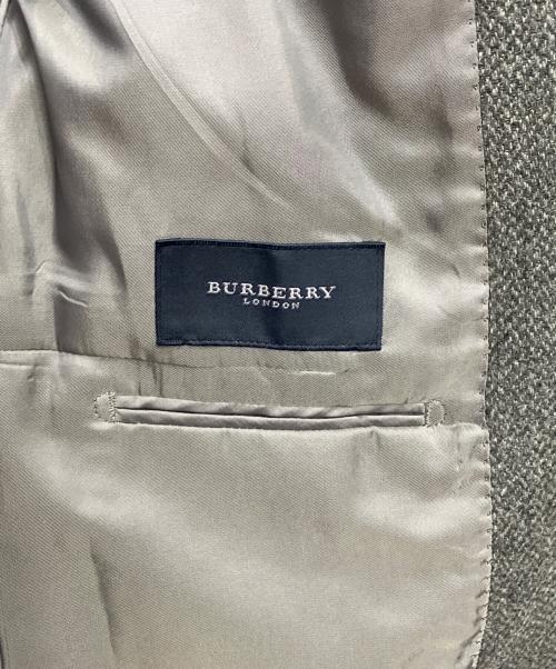 BURBERRY LONDON（バーバリーロンドン）BURBERRY LONDON (バーバリーロンドン) カシミヤテーラードジャケット ブラウン サイズ:不明の古着・服飾アイテム