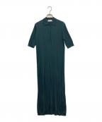 RIM.ARKリムアーク）の古着「Little flare knit dress」｜ブルー