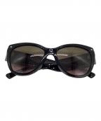 VALENTINOヴァレンティノ）の古着「キャットアイサングラス」｜ブラック