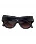 VALENTINO (ヴァレンティノ) キャットアイサングラス ブラック サイズ:SIZE 55□17 140：8000円
