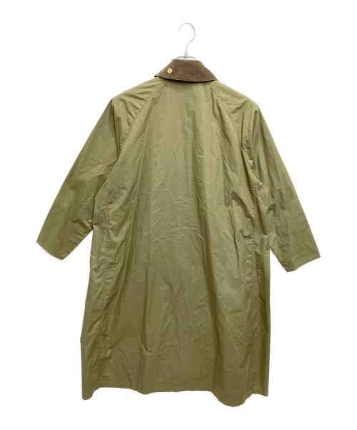 Barbour（バブアー）Barbour (バブアー) BEAMS BOY (ビームスボーイ) 別注バルベニーロングジャケット オリーブ サイズ:10の古着・服飾アイテム