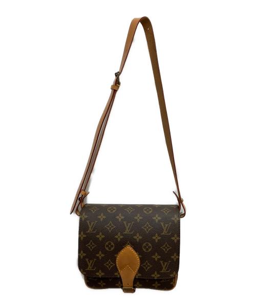 LOUIS VUITTON（ルイ ヴィトン）LOUIS VUITTON (ルイ ヴィトン) カルトシエールMM ショルダーバッグ ブラウンの古着・服飾アイテム