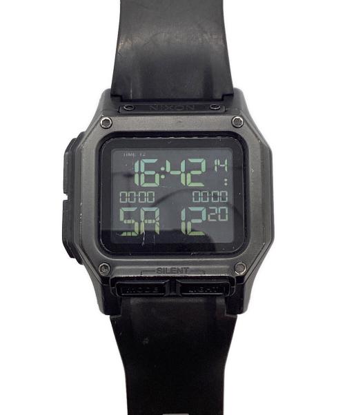 NIXON（ニクソン）NIXON (ニクソン) レグルス デジタルウォッチ ブラックの古着・服飾アイテム
