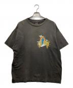 SAINT MICHAELセントマイケル）の古着「SS TEE / BLUE FACE」｜ブラック