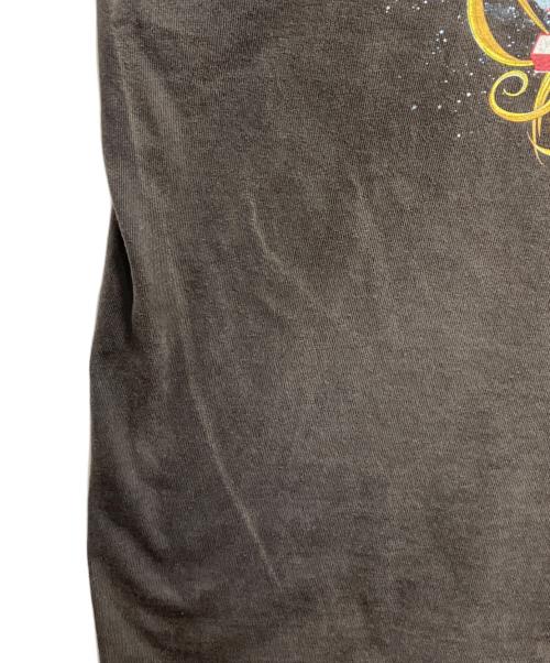 SAINT MICHAEL（セントマイケル）SAINT MICHAEL (セントマイケル) SS TEE / BLUE FACE ブラック サイズ:XLの古着・服飾アイテム