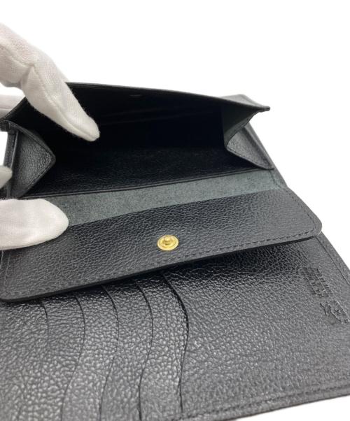 IL BISONTE（イル ビゾンテ）IL BISONTE (イル ビゾンテ) ミディアムウォレット ブラックの古着・服飾アイテム