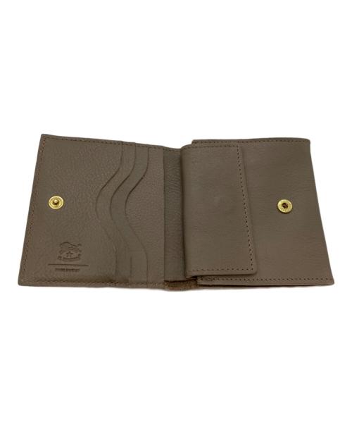 IL BISONTE（イル ビゾンテ）IL BISONTE (イル ビゾンテ) 2つ折り財布 グレーの古着・服飾アイテム