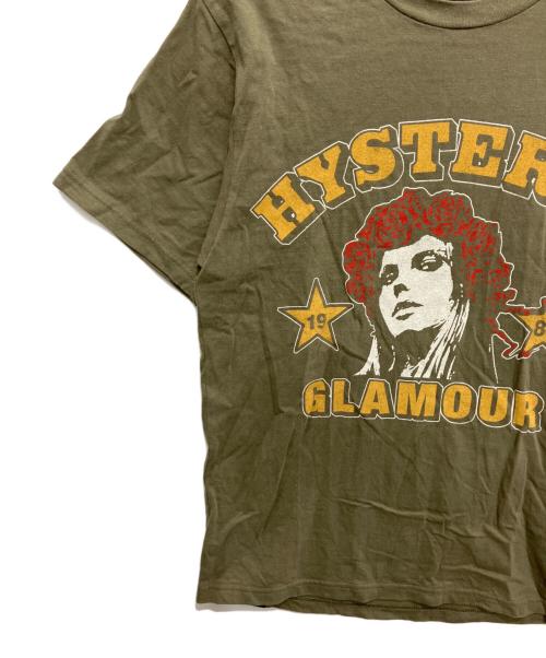 Hysteric Glamour（ヒステリックグラマー）Hysteric Glamour (ヒステリックグラマー) GRATEFUL HYS Tシャツ グリーン サイズ:Sの古着・服飾アイテム