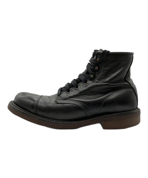 CHIPPEWA（チペワ）CHIPPEWA (チペワ) レースアップブーツ ブラック サイズ:7　1/2の古着・服飾アイテム