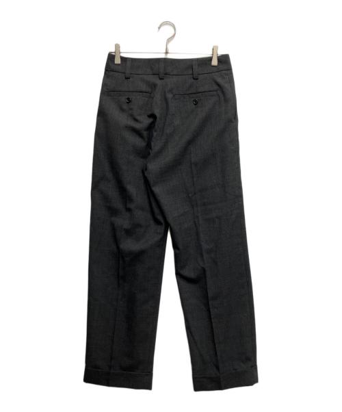 MARGARET HOWELL（マーガレットハウエル）MARGARET HOWELL (マーガレットハウエル) グレンチェックトラウザーパンツ グレー サイズ:3の古着・服飾アイテム