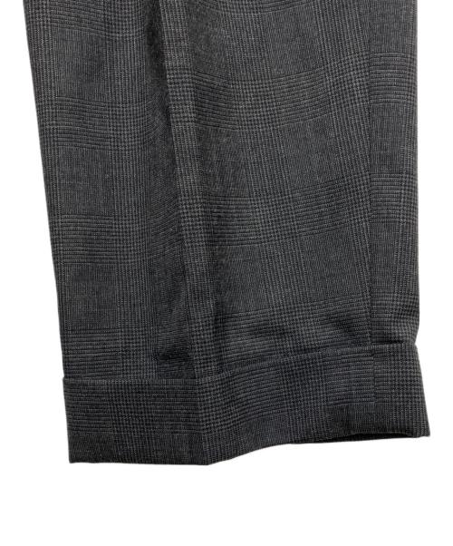 MARGARET HOWELL（マーガレットハウエル）MARGARET HOWELL (マーガレットハウエル) グレンチェックトラウザーパンツ グレー サイズ:3の古着・服飾アイテム