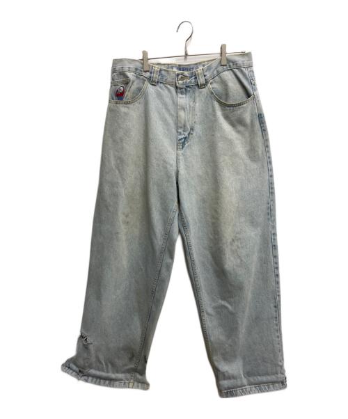BIGBOY（ビッグボーイ）BIGBOY (ビッグボーイ) ワイドデニムパンツ インディゴ サイズ:Mの古着・服飾アイテム