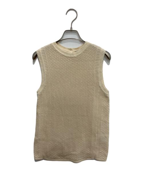 ENOF（イナフ）ENOF (イナフ) summer knit setup ベージュ サイズ:Mの古着・服飾アイテム