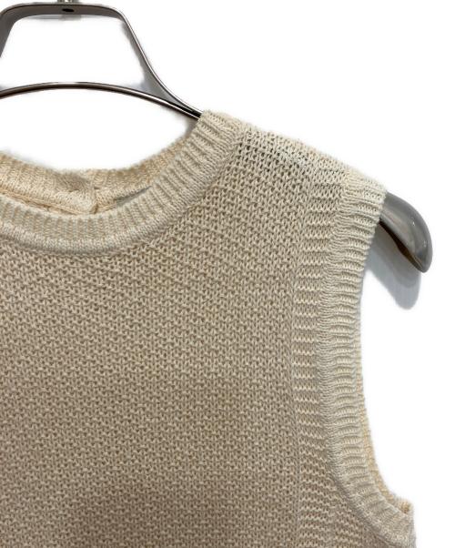 ENOF（イナフ）ENOF (イナフ) summer knit setup ベージュ サイズ:Mの古着・服飾アイテム